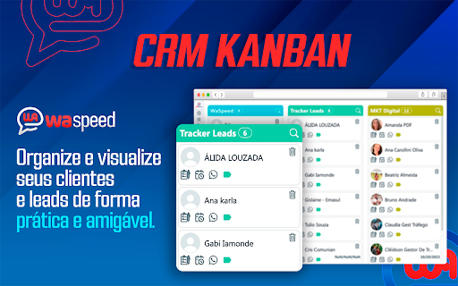 WaSpeed: Superpoderes para o seu WhatsApp, CRM e muito mais  from Chrome web store to be run with OffiDocs Chromium online