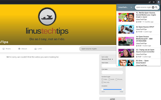 Watch on Floatplane  from Chrome web store to be run with OffiDocs Chromium online