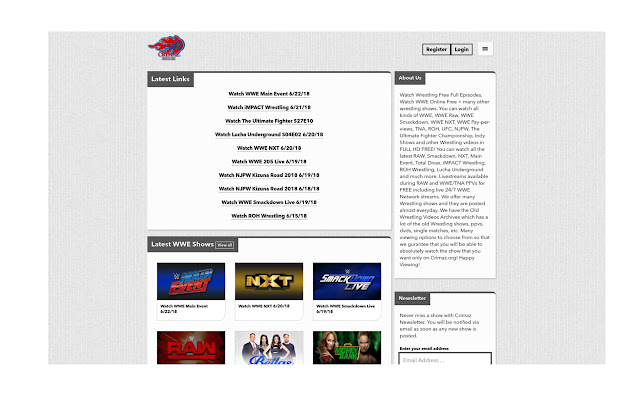 Watch Wrestling Online Free  from Chrome web store to be run with OffiDocs Chromium online