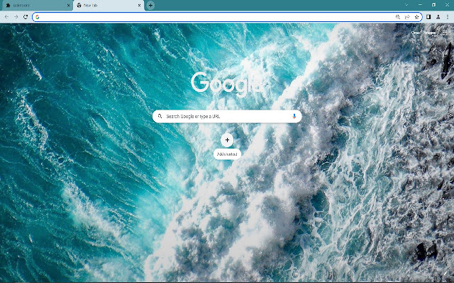 Thème du navigateur Water de la boutique en ligne Chrome à exécuter avec OffiDocs Chromium en ligne