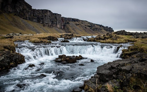 WATERFALL THEME  from Chrome web store to be run with OffiDocs Chromium online
