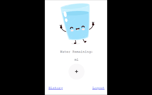 WaterMinder  from Chrome web store to be run with OffiDocs Chromium online