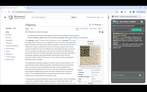 Waves Chat with new people while web surfing  from Chrome web store to be run with OffiDocs Chromium online