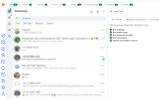 Waziper CRM para WhatsApp  from Chrome web store to be run with OffiDocs Chromium online