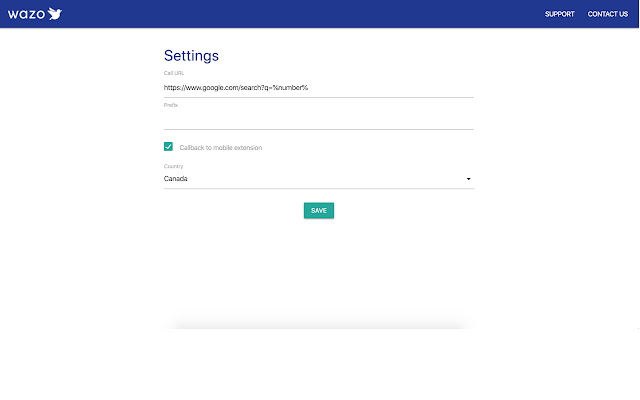 Wazo extension from Chrome web store to be run with OffiDocs Chromium online Wazo extension from Chrome web store to be run with OffiDocs Chromium online