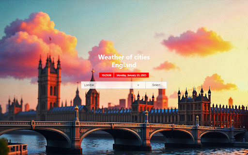 Weather England  from Chrome web store to be run with OffiDocs Chromium online