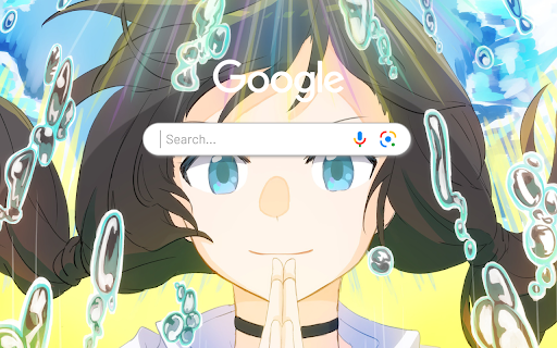 Weathering With You Hina Amano Anime Theme  from Chrome web store to be run with OffiDocs Chromium online