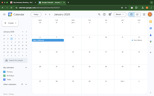 Web2Calendar  from Chrome web store to be run with OffiDocs Chromium online