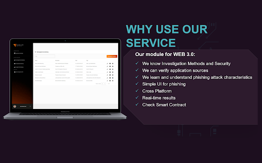 #WEB3.0 GUARD  from Chrome web store to be run with OffiDocs Chromium online