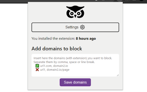 Web Buddy Website Blocker  from Chrome web store to be run with OffiDocs Chromium online