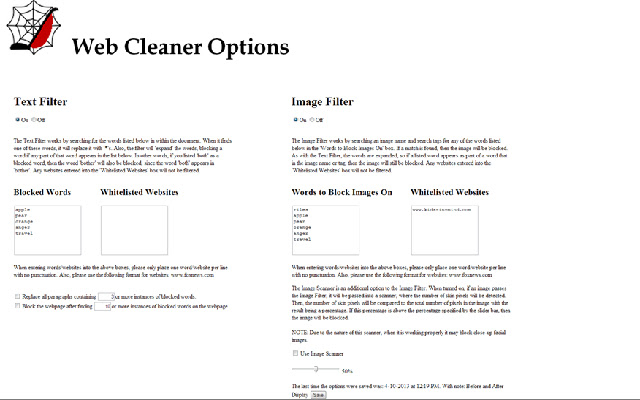 Web Cleaner  from Chrome web store to be run with OffiDocs Chromium online