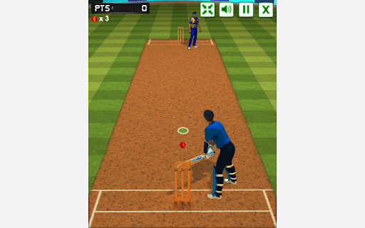 ﻿Web Client for game Cricket Batter Challenge  from Chrome web store to be run with OffiDocs Chromium online