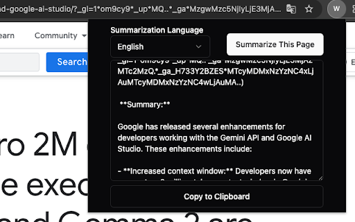 Web Distiller AI  from Chrome web store to be run with OffiDocs Chromium online