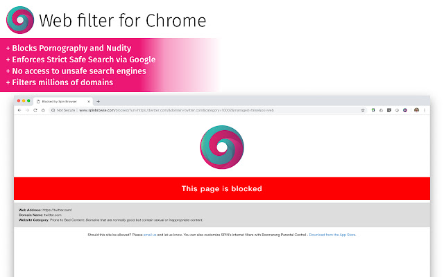 Filter Web untuk Chrome dari toko web Chrome untuk dijalankan dengan OffiDocs Chromium online