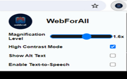 WebForAll  from Chrome web store to be run with OffiDocs Chromium online