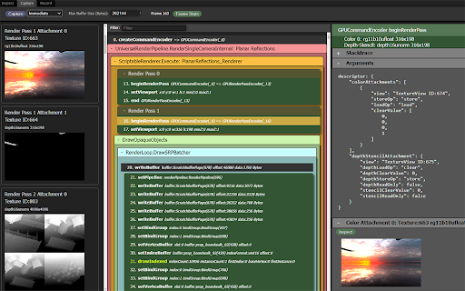 WebGPU Inspector  from Chrome web store to be run with OffiDocs Chromium online