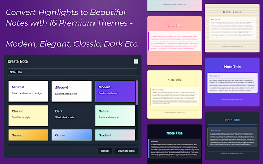Web Highlighter Pro: Smart Folders, Notes  Research Assistant  from Chrome web store to be run with OffiDocs Chromium online