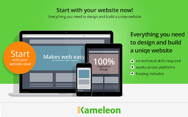 Webkameleon cms responsive website creator  from Chrome web store to be run with OffiDocs Chromium online