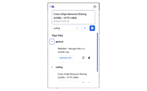 WebMark  from Chrome web store to be run with OffiDocs Chromium online