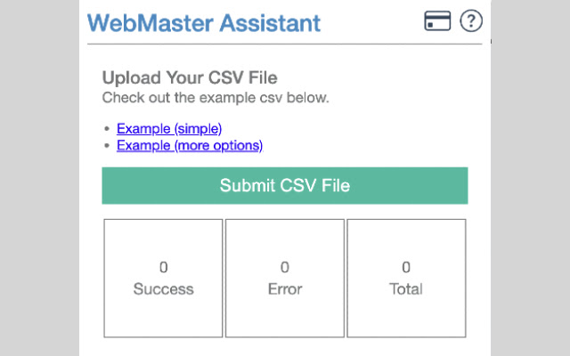 Webmaster Tools Pro Bulk URLs Removal Tools  from Chrome web store to be run with OffiDocs Chromium online