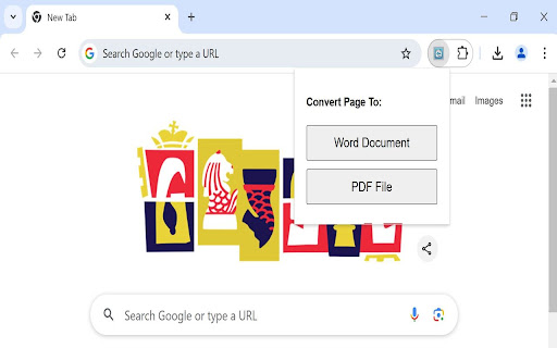 Web Page Converter  from Chrome web store to be run with OffiDocs Chromium online