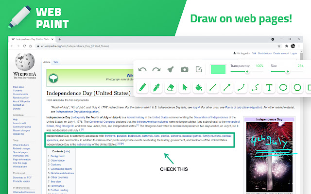 Web Paint Smart  from Chrome web store to be run with OffiDocs Chromium online