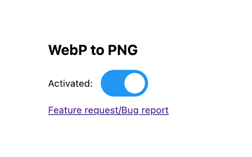 WebP to PNG Downloader  from Chrome web store to be run with OffiDocs Chromium online