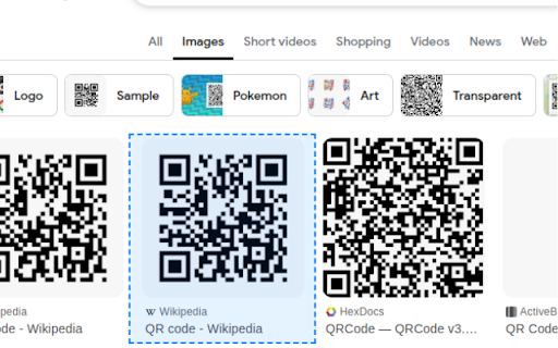 WebQR Scanner  from Chrome web store to be run with OffiDocs Chromium online