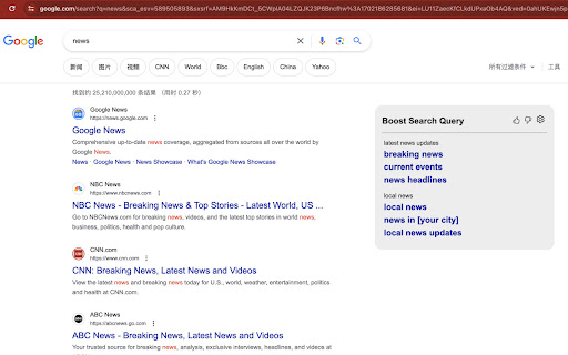 Web Search Boost  from Chrome web store to be run with OffiDocs Chromium online