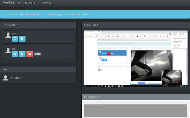 WebService Desktop Share  from Chrome web store to be run with OffiDocs Chromium online