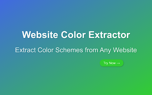 Website Color Extractor  from Chrome web store to be run with OffiDocs Chromium online