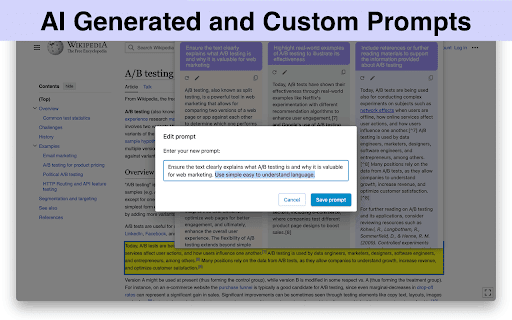 Website Optimizer AI  from Chrome web store to be run with OffiDocs Chromium online
