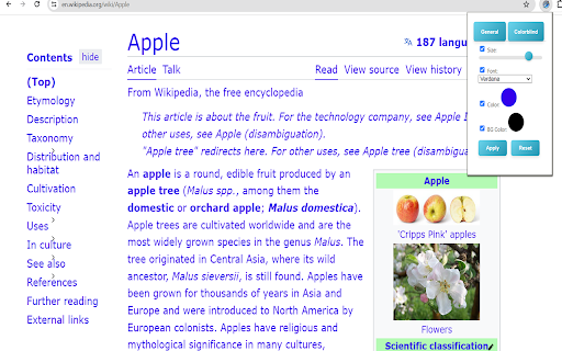 Web Styler  from Chrome web store to be run with OffiDocs Chromium online