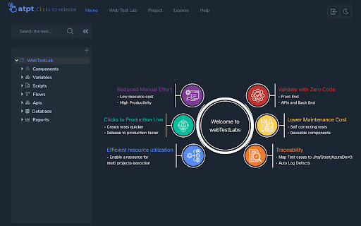 webTestLab  from Chrome web store to be run with OffiDocs Chromium online