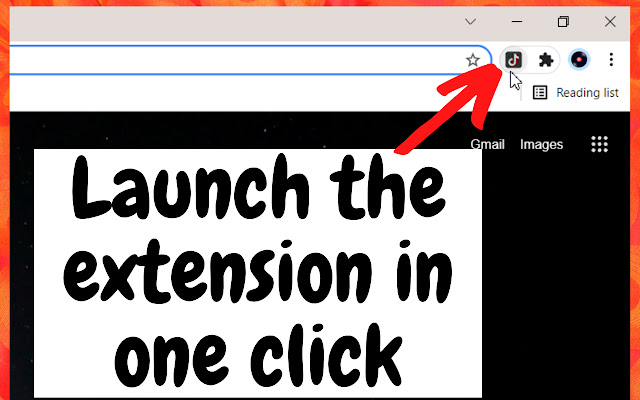 Web TikTok  from Chrome web store to be run with OffiDocs Chromium online