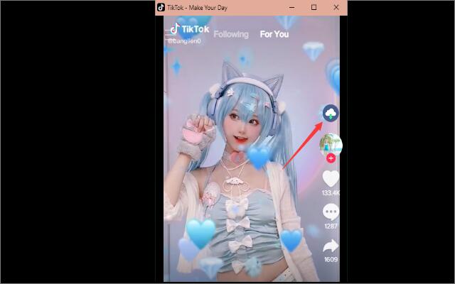 Web TikTok View No Watermark Télécharger depuis la boutique en ligne Chrome à exécuter avec OffiDocs Chromium en ligne