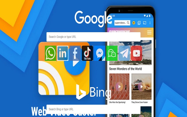 Web Video Caster for PC version New Tab BG  from Chrome web store to be run with OffiDocs Chromium online