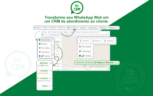 weCRM  from Chrome web store to be run with OffiDocs Chromium online