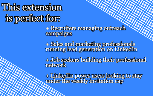 Weekly Invitation Counter  from Chrome web store to be run with OffiDocs Chromium online