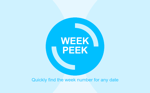 Week peek  from Chrome web store to be run with OffiDocs Chromium online