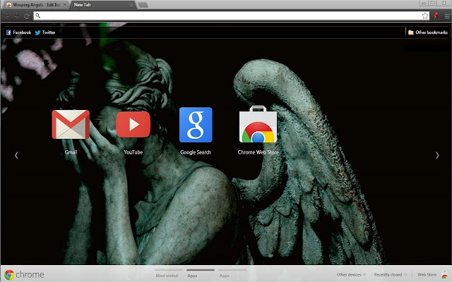 Weeping Angels  from Chrome web store to be run with OffiDocs Chromium online