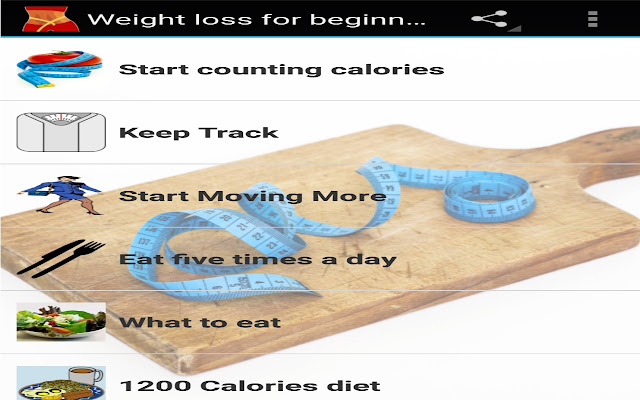 Weight loss for beginners  from Chrome web store to be run with OffiDocs Chromium online