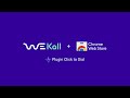 WeKall Click2Dial  from Chrome web store to be run with OffiDocs Chromium online