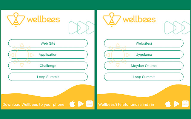 Wellbees از فروشگاه وب Chrome با OffiDocs Chromium به صورت آنلاین اجرا می شود