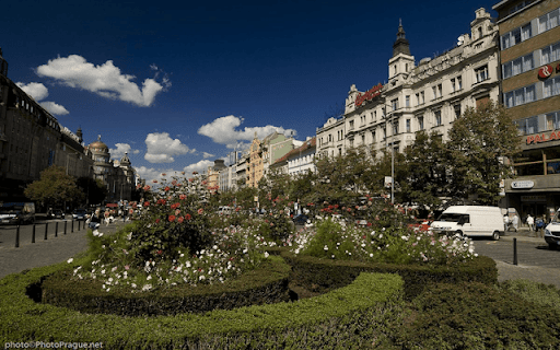Wenceslas Square  from Chrome web store to be run with OffiDocs Chromium online