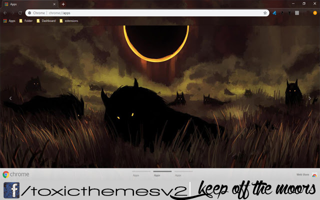 werewolves keep off the moors 1366x768  from Chrome web store to be run with OffiDocs Chromium online