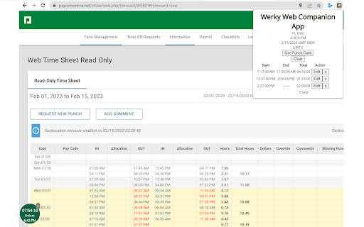 Werky Web Companion App  from Chrome web store to be run with OffiDocs Chromium online