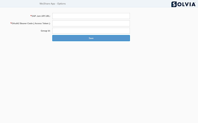 We|Share It!  from Chrome web store to be run with OffiDocs Chromium online