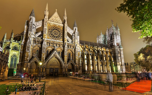 Westminster Abbey at Night  from Chrome web store to be run with OffiDocs Chromium online
