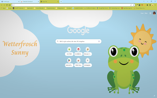 Wetterfrosch Sunny  from Chrome web store to be run with OffiDocs Chromium online